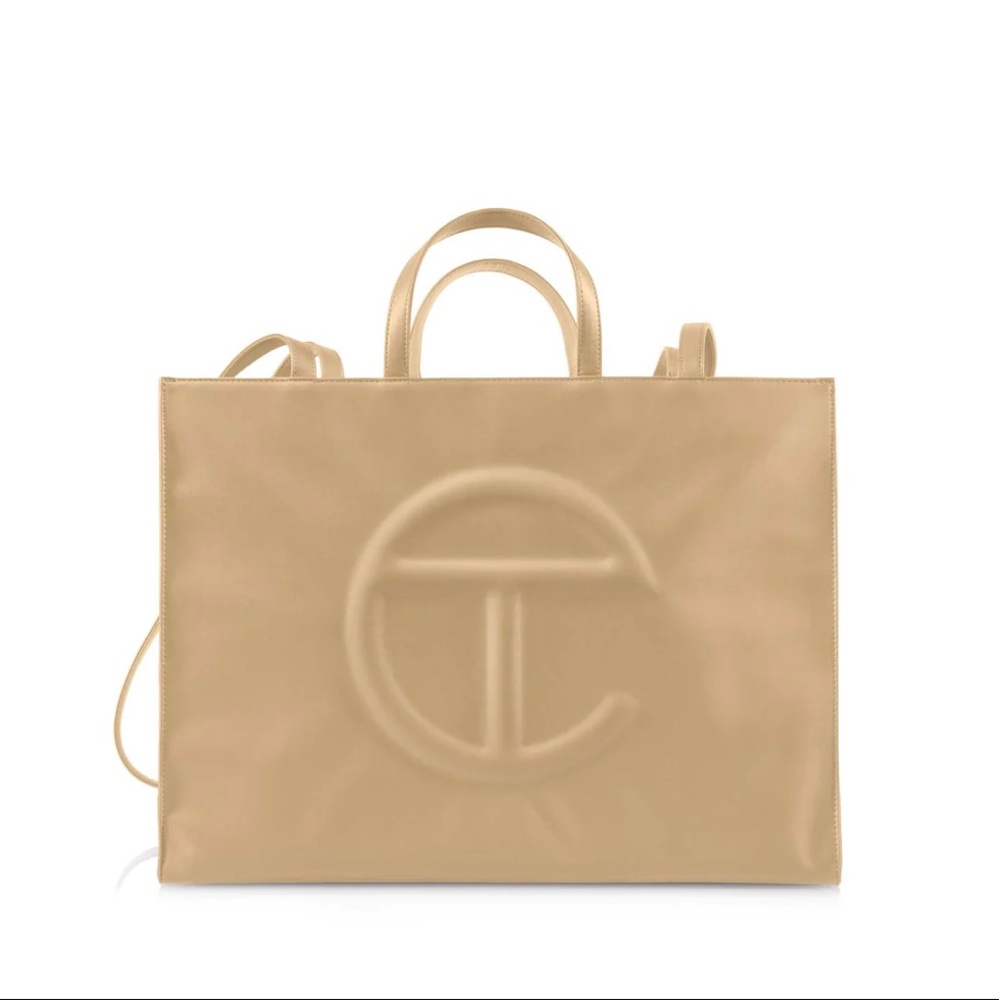 TELFAR Cream Large bag. Brand new.